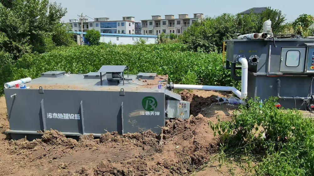 湖北黃岡市火車站污水處理一體化設備助力環保